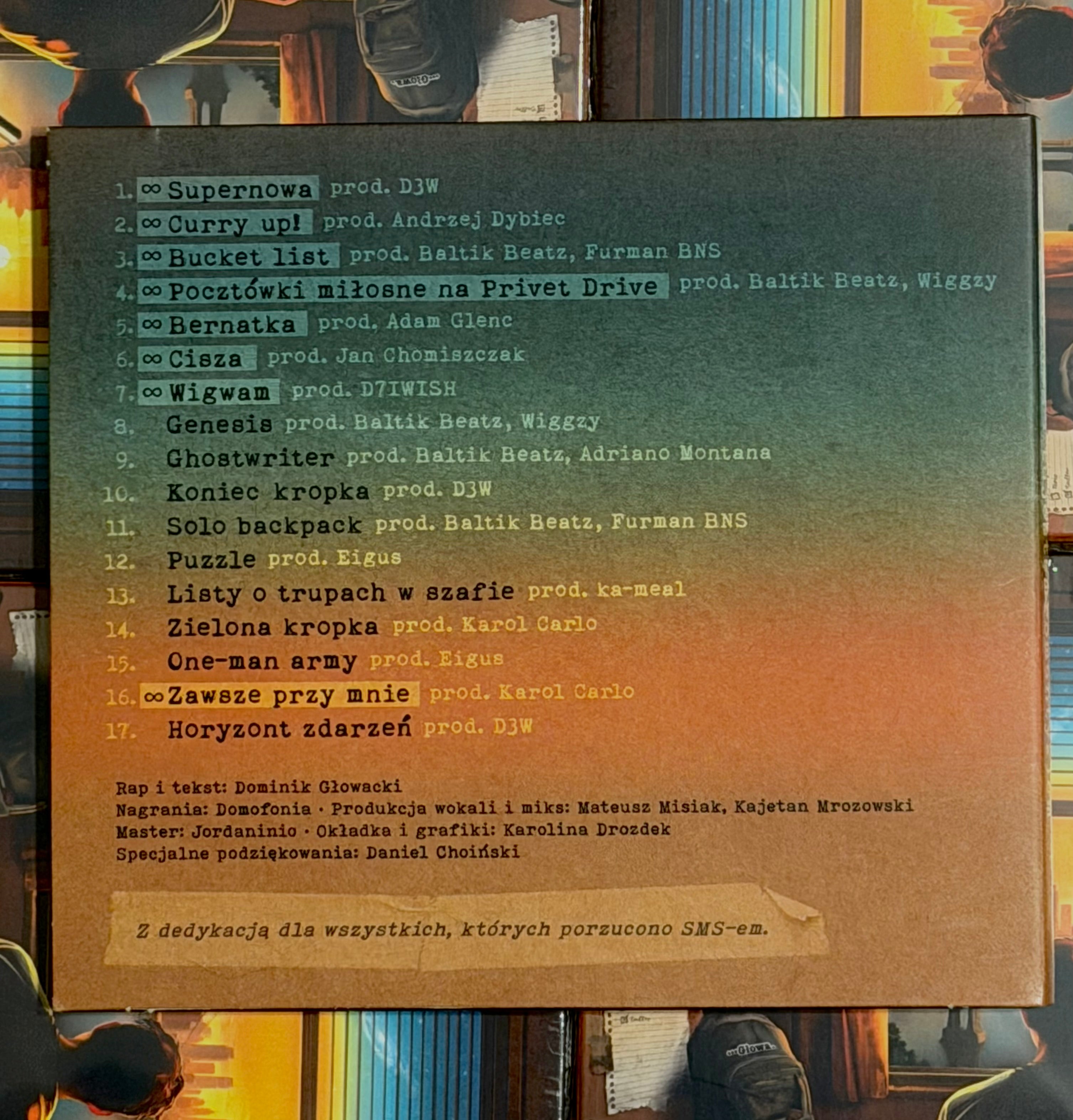 GŁOWA. - tujestemromantykiem CD